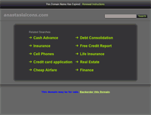 Tablet Screenshot of anastasisicons.com